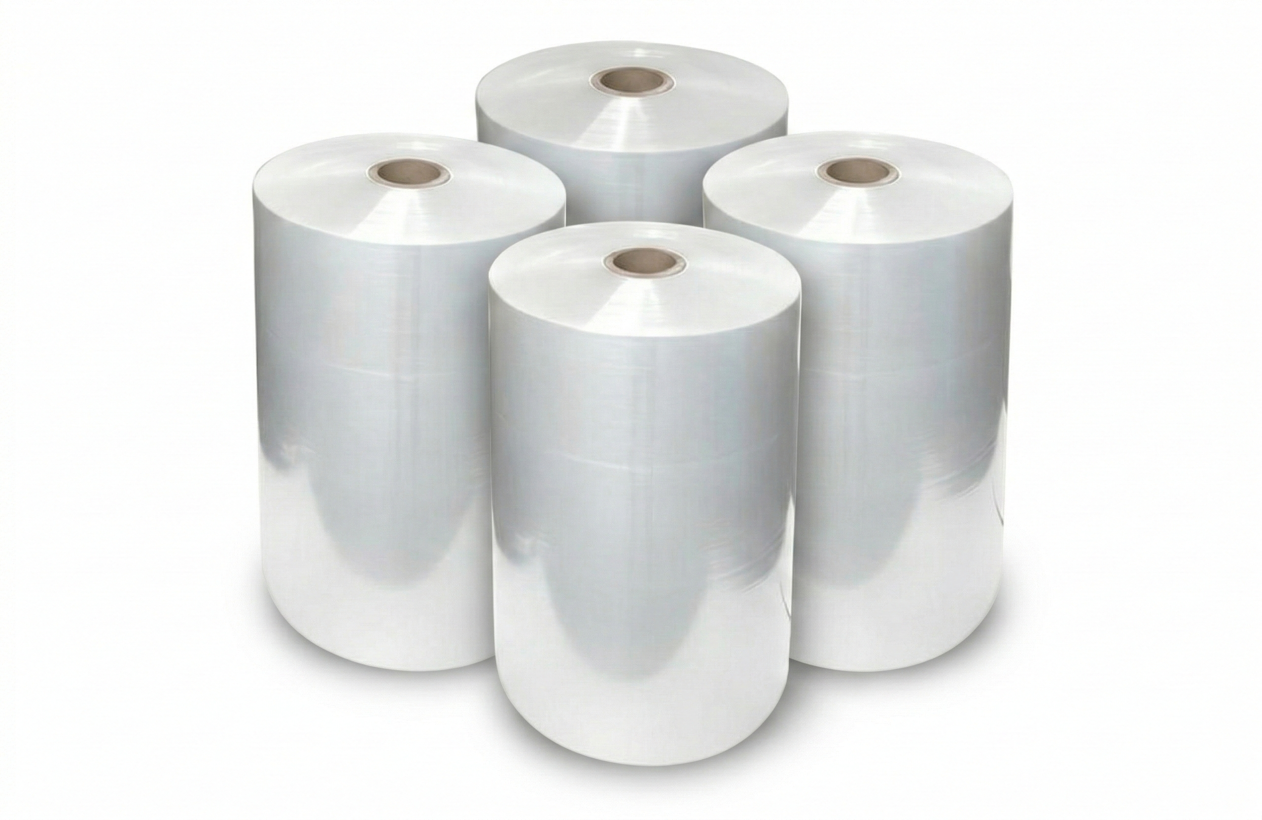 Rollos de película y maquinaria industrial